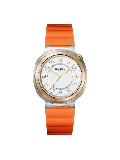 Hermès Timepieces Cut Automatic Stainless Steel Watch, Ref. 403234WW00 - Men | Thumbnail 1 Hermès Timepieces Cut Automatic Stainless Steel Watch, Ref. 403234WW00 - Men | Thumbnail 1