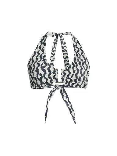 Change of Scenery Women's Shana Elysia Waves Bikini Top - Elysia Waves - Size Large | Thumbnail 1 Change of Scenery Women's Shana Elysia Waves Bikini Top - Elysia Waves - Size Large | Thumbnail 1