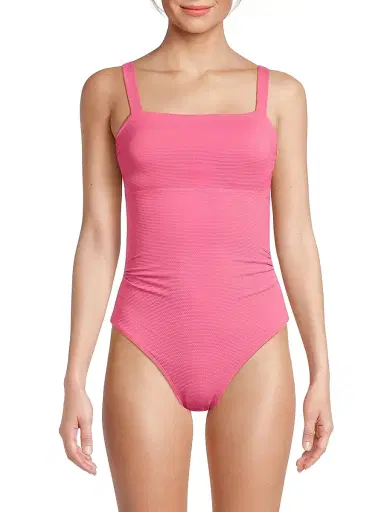 Change of Scenery Women's Jori Metallic One-Piece Swimsuit - Hibiscus Metallic - Size Large | Thumbnail 3 Change of Scenery Women's Jori Metallic One-Piece Swimsuit - Hibiscus Metallic - Size Large | Thumbnail 3