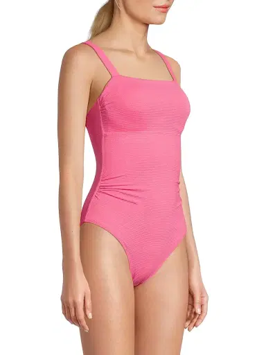Change of Scenery Women's Jori Metallic One-Piece Swimsuit - Hibiscus Metallic - Size Large | Thumbnail 4 Change of Scenery Women's Jori Metallic One-Piece Swimsuit - Hibiscus Metallic - Size Large | Thumbnail 4