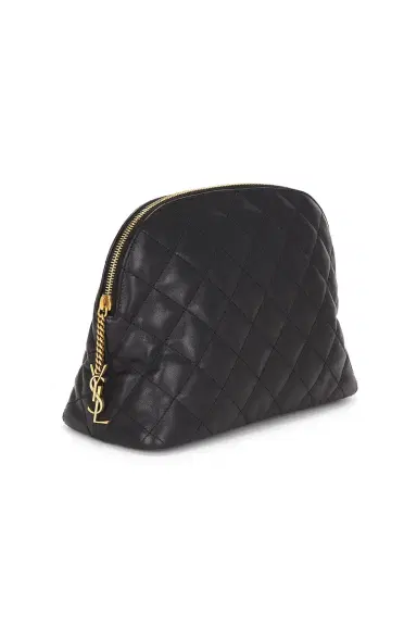 Saint Laurent Large Cosmetic Pouch | Thumbnail 3