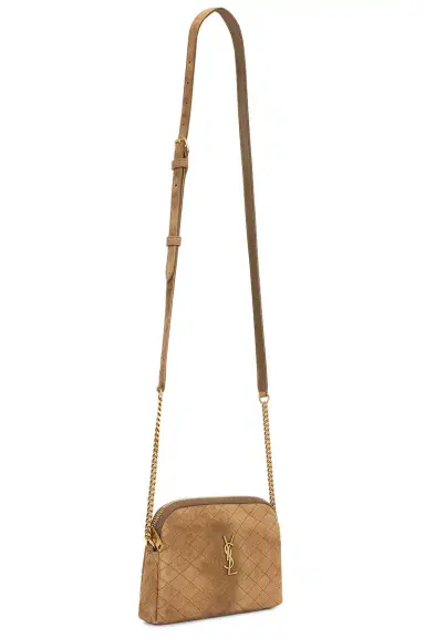 Saint Laurent Zipped Pouch With Chain | Thumbnail 4