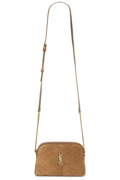 Saint Laurent Zipped Pouch With Chain | Thumbnail 1
