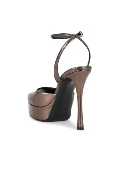 Saint Laurent La Scandale Platform Sandal | Thumbnail 3 Saint Laurent La Scandale Platform Sandal | Thumbnail 3