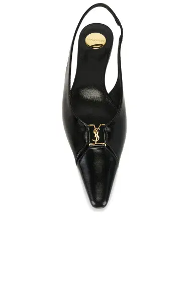 Saint Laurent Babylone Slingback Flat | Thumbnail 4 Saint Laurent Babylone Slingback Flat | Thumbnail 4