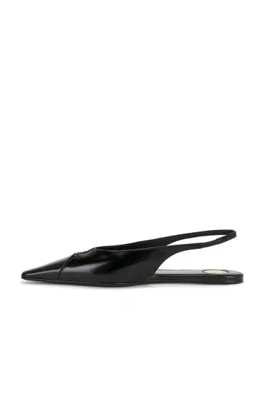 Saint Laurent Babylone Slingback Flat | Thumbnail 5 Saint Laurent Babylone Slingback Flat | Thumbnail 5