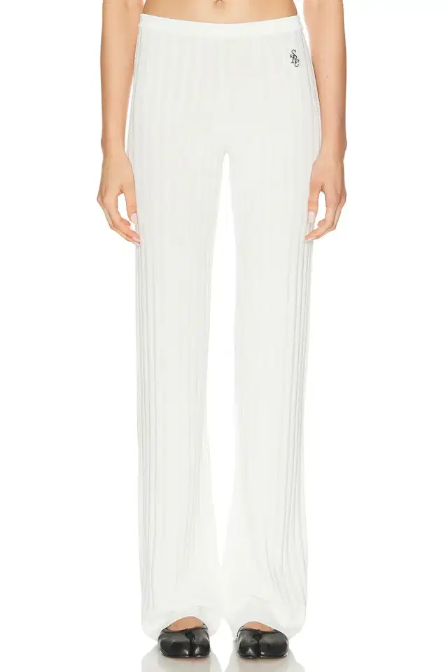 Sporty & Rich SRC Ribbed Trouser