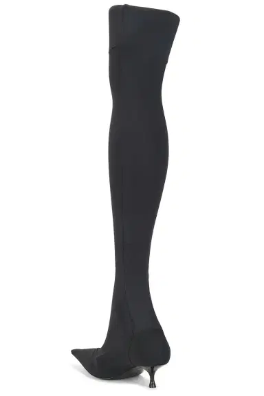 Victoria Beckham Jersey Thigh High Boot | Thumbnail 3