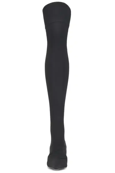 Victoria Beckham Jersey Thigh High Boot | Thumbnail 4