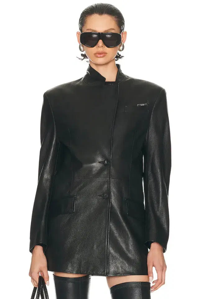 THE ATTICO Leather Jacket