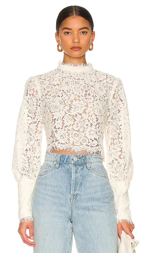 Georgia Lace Top