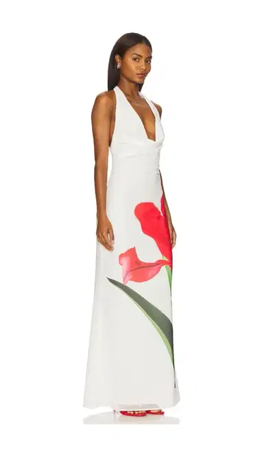 MORE TO COME Shelby Halter Maxi Dress | Thumbnail 2