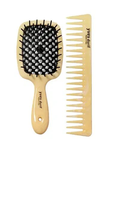 Yves Durif Petite Vented Brush & Comb Set | Thumbnail 1