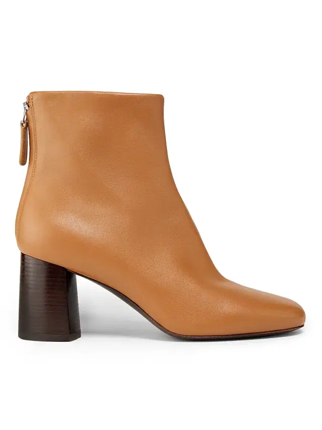 3.1 Phillip Lim Women's Nadia Soft Heel 75MM Leather Booties - Camel