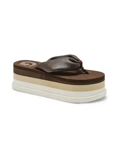 Cult Gaia Women's Leather Platform Sandals | Thumbnail 2