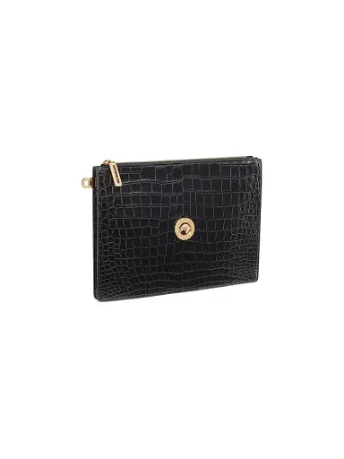 Stefano Ricci Men's Matted Crocodile Leather Portfolio Bag | Thumbnail 2