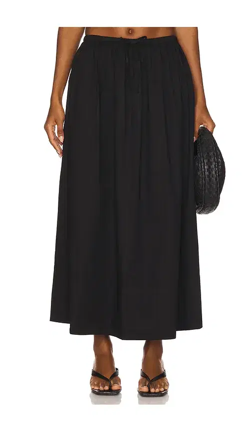 Noelle Poplin Maxi Skirt