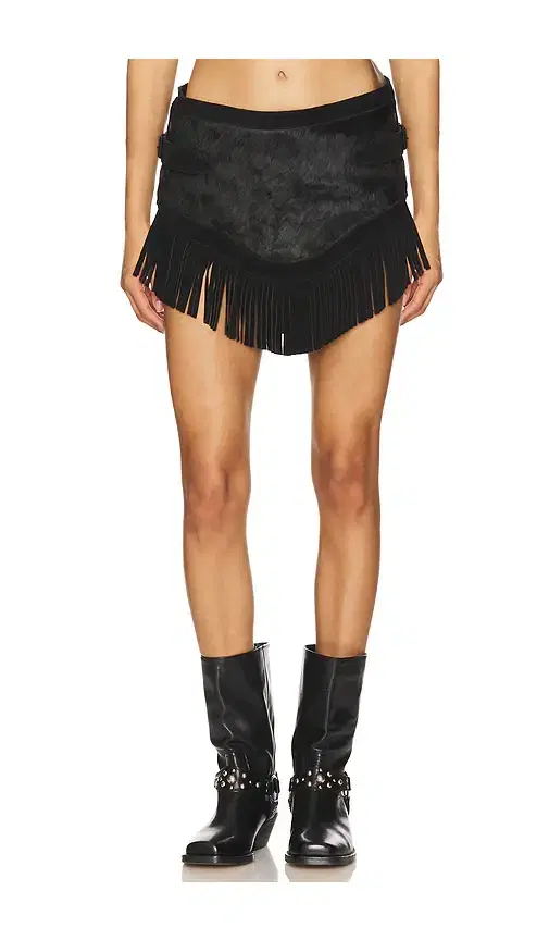 Understated Leather Perfect Grace Skirt
