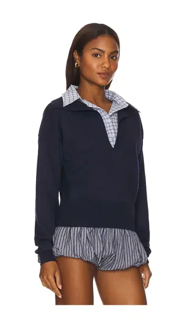 LIONESS Racquet Club Knit Polo | Thumbnail 2 LIONESS Racquet Club Knit Polo | Thumbnail 2