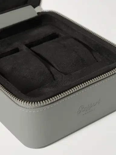 Rapport London Hyde Park Zip-Around Leather Watch Box - Men | Thumbnail 4 Rapport London Hyde Park Zip-Around Leather Watch Box - Men | Thumbnail 4