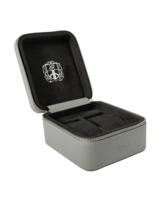 Hyde Park Zip-Around Leather Watch Box - Men