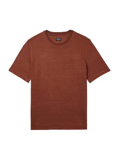 Zegna Oasi Linen T-Shirt - Men | Thumbnail 1