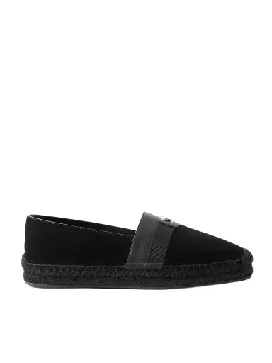 Christian Louboutin Alfarica Logo-Embellished Leather and Grosgrain-Trimmed Suede Espadrilles - Men | Thumbnail 1 Christian Louboutin Alfarica Logo-Embellished Leather and Grosgrain-Trimmed Suede Espadrilles - Men | Thumbnail 1