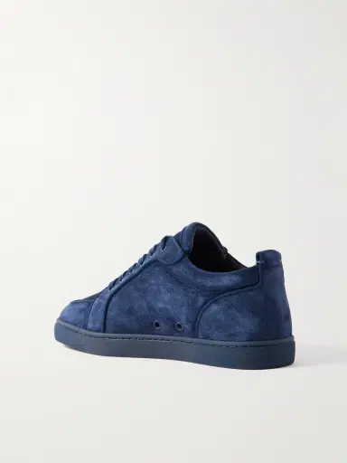 Christian Louboutin Rantulow Orlato Grosgrain-Trimmed Suede Sneakers - Men | Thumbnail 4 Christian Louboutin Rantulow Orlato Grosgrain-Trimmed Suede Sneakers - Men | Thumbnail 4