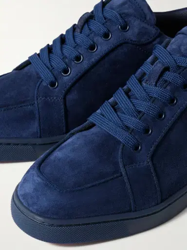 Christian Louboutin Rantulow Orlato Grosgrain-Trimmed Suede Sneakers - Men | Thumbnail 5 Christian Louboutin Rantulow Orlato Grosgrain-Trimmed Suede Sneakers - Men | Thumbnail 5