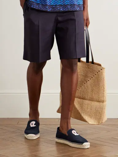 Christian Louboutin Nanou Logo-Appliquéd Canvas Espadrilles - Men | Thumbnail 2 Christian Louboutin Nanou Logo-Appliquéd Canvas Espadrilles - Men | Thumbnail 2