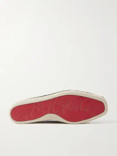 Christian Louboutin Nanou Logo-Appliquéd Canvas Espadrilles - Men | Thumbnail 3 Christian Louboutin Nanou Logo-Appliquéd Canvas Espadrilles - Men | Thumbnail 3