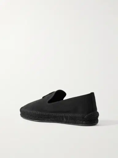 Christian Louboutin Nanou Logo-Appliquéd Canvas Espadrilles - Men | Thumbnail 4 Christian Louboutin Nanou Logo-Appliquéd Canvas Espadrilles - Men | Thumbnail 4