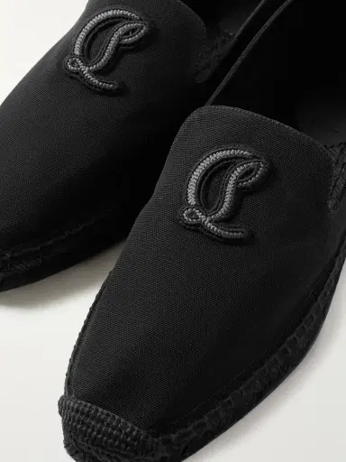 Christian Louboutin Nanou Logo-Appliquéd Canvas Espadrilles - Men | Thumbnail 5 Christian Louboutin Nanou Logo-Appliquéd Canvas Espadrilles - Men | Thumbnail 5