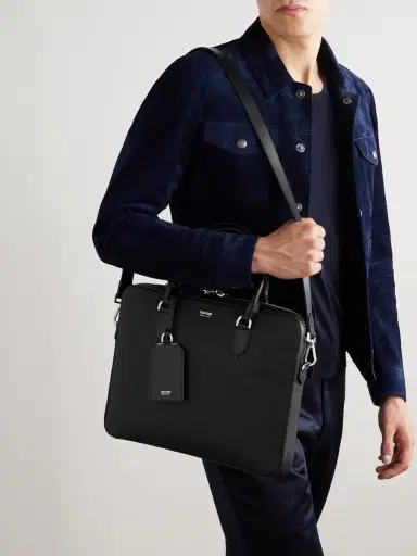 Tom Ford Elliot Full-Grain Leather Briefcase - Men | Thumbnail 6 Tom Ford Elliot Full-Grain Leather Briefcase - Men | Thumbnail 6