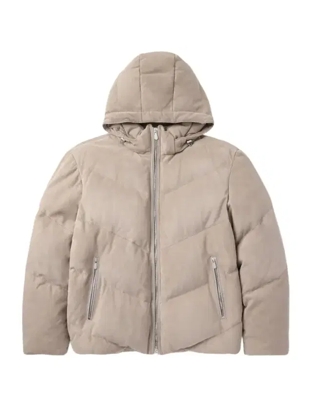 Brunello Cucinelli Quilted Suede Hooded Down Jacket - Men