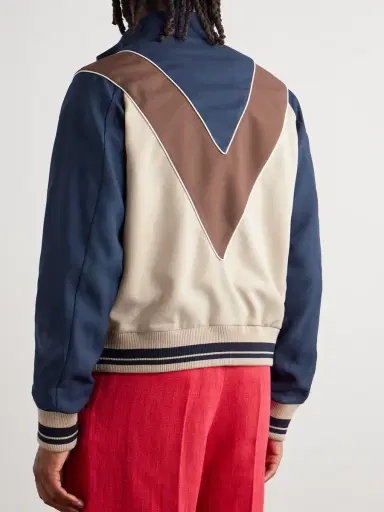 Valentino Garavani VLOGO Logo-Appliquéd Jersey Track Jacket - Men | Thumbnail 3 Valentino Garavani VLOGO Logo-Appliquéd Jersey Track Jacket - Men | Thumbnail 3