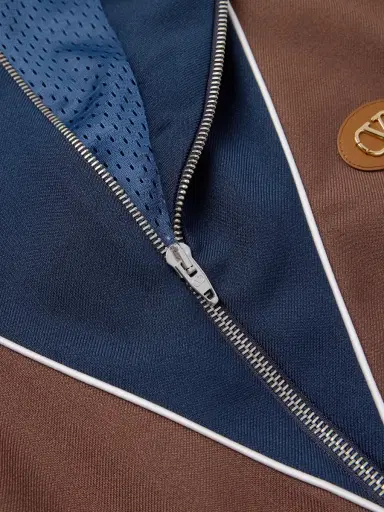 Valentino Garavani VLOGO Logo-Appliquéd Jersey Track Jacket - Men | Thumbnail 4 Valentino Garavani VLOGO Logo-Appliquéd Jersey Track Jacket - Men | Thumbnail 4