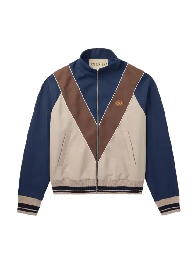 Valentino Garavani VLOGO Logo-Appliquéd Jersey Track Jacket - Men