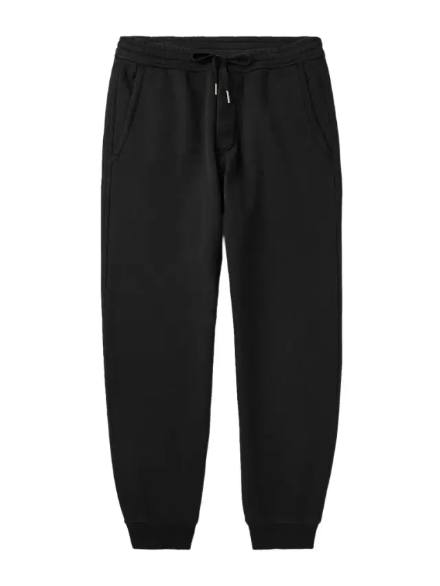 Tapered Cotton-Jersey Sweatpants - Men