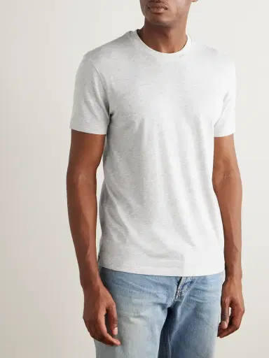 Tom Ford Cotton-Blend Jersey T-Shirt - Men | Thumbnail 3 Tom Ford Cotton-Blend Jersey T-Shirt - Men | Thumbnail 3