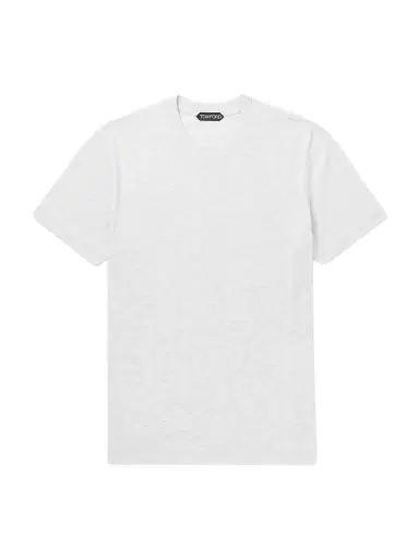 Tom Ford Cotton-Blend Jersey T-Shirt - Men | Thumbnail 1 Tom Ford Cotton-Blend Jersey T-Shirt - Men | Thumbnail 1