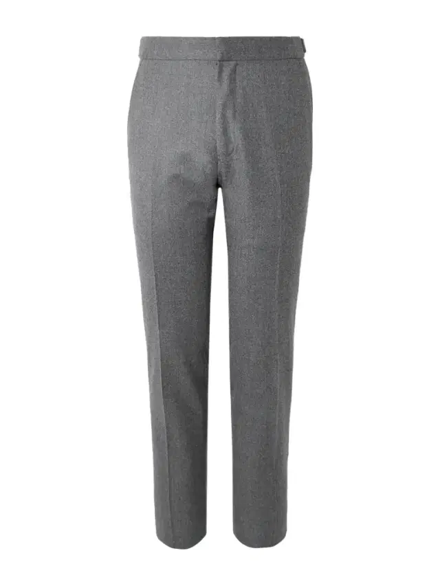 Dyllan Straight-Leg Wool-Flannel Suit Trousers - Men