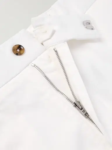 Tom Ford Straight-Leg Pleated Stretch-Cotton Twill Shorts - Men | Thumbnail 6