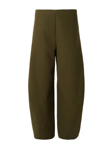 Alaïa Cotton-poplin Barrel-leg Pants | Thumbnail 1 Alaïa Cotton-poplin Barrel-leg Pants | Thumbnail 1