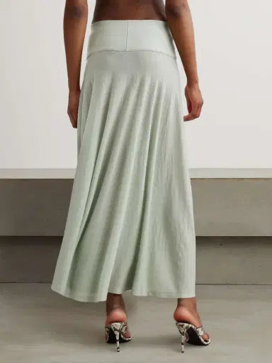 Alaïa Wool-blend Maxi Skirt | Thumbnail 4 Alaïa Wool-blend Maxi Skirt | Thumbnail 4