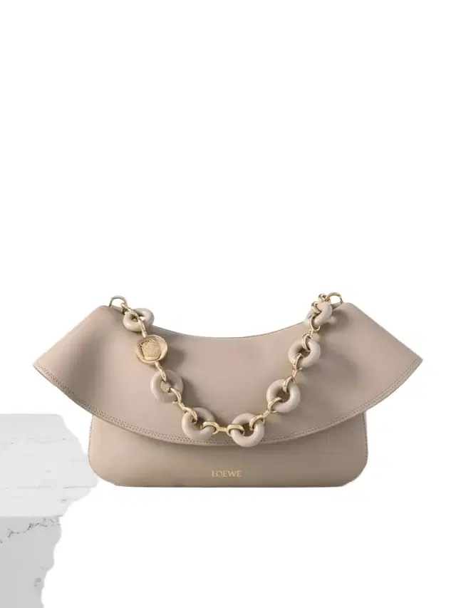 Loewe Ola Medium Embellished Leather Shoulder Bag
