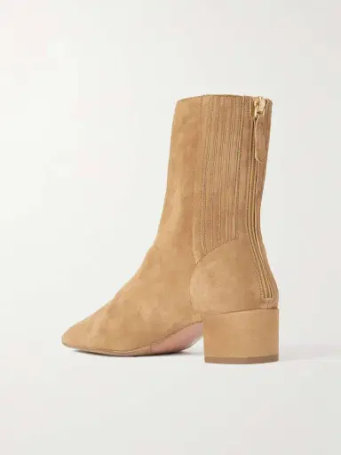 Aquazzura Saint Honoré 35 Suede Ankle Boots | Thumbnail 3 Aquazzura Saint Honoré 35 Suede Ankle Boots | Thumbnail 3