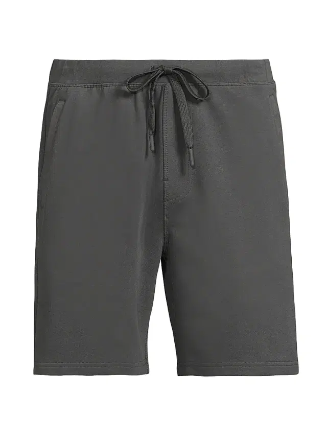 Men's Ace Stretch-Cotton Sweatshorts - Asphalt Men's Ace Stretch-Cotton Sweatshorts - Asphalt