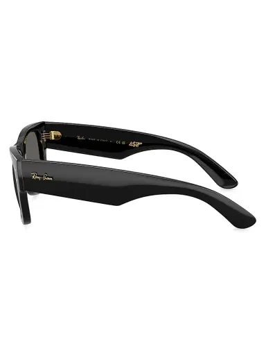 Ray-Ban Men's Blacked Out Mega Wayfarer 51MM Square Sunglasses - Black | Thumbnail 3 Ray-Ban Men's Blacked Out Mega Wayfarer 51MM Square Sunglasses - Black | Thumbnail 3