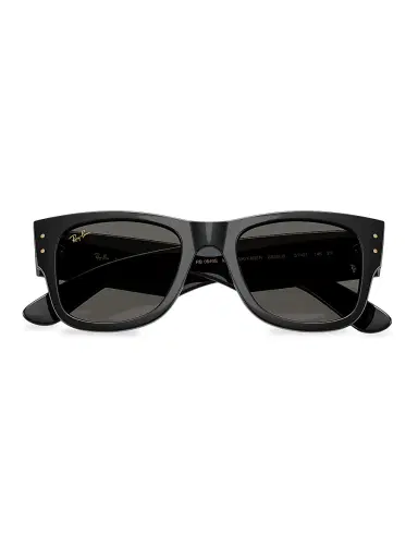 Ray-Ban Men's Blacked Out Mega Wayfarer 51MM Square Sunglasses - Black | Thumbnail 5 Ray-Ban Men's Blacked Out Mega Wayfarer 51MM Square Sunglasses - Black | Thumbnail 5
